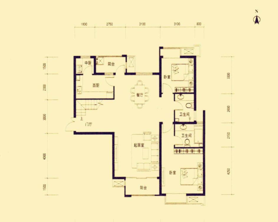 户型好坏，看懂户型图是关键，户型图中隐含的信息你都了解吗